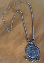 Load image into Gallery viewer, oxidised necklace ( no earrings ) 4319
