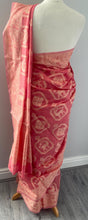 Load image into Gallery viewer, Cotton silk saree 1186