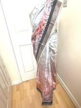 Load image into Gallery viewer, Art Silk saree 976