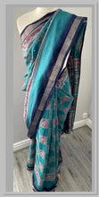 Load image into Gallery viewer, cotton slub saree 4134