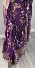Load image into Gallery viewer, Soft dolla silk saree 4081