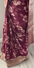 Load image into Gallery viewer, Soft dolla silk saree 4084