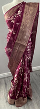 Load image into Gallery viewer, Soft dolla silk saree 4084