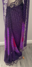 Load image into Gallery viewer, Soft georgette Bandhni print saree 5023