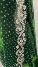 Load image into Gallery viewer, Soft georgette Bandhni print saree 5025