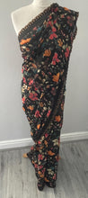 Load image into Gallery viewer, Soft georgette saree 5011