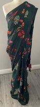 Load image into Gallery viewer, Soft georgette chiffon saree 5014