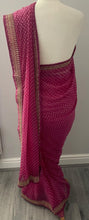 Load image into Gallery viewer, Bandhani saree 957