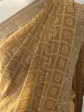 Load image into Gallery viewer, Bandhani saree 954
