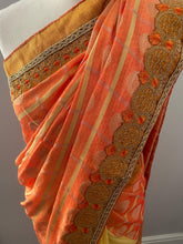 Load image into Gallery viewer, Semi Silk bandhni ( ready to dispatch in Uk)549