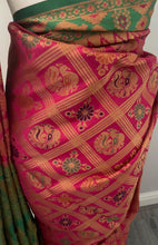 Load image into Gallery viewer, Semi Silk saree in Uk ready to dispatch/250