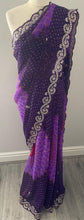 Load image into Gallery viewer, Soft georgette Bandhni print saree 5023