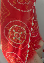 Load image into Gallery viewer, Semi silk bandhni print saree 5029