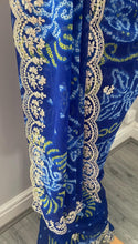 Load image into Gallery viewer, Soft georgette Bandhni print saree 5030