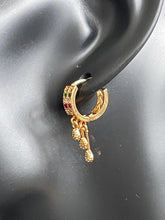 Load image into Gallery viewer, Tiny hoop earings 6024