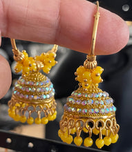 Load image into Gallery viewer, Jhoomar hoop earings 6046