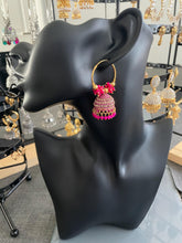 Load image into Gallery viewer, Jhoomar hoop earings 6047