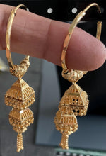 Load image into Gallery viewer, Large hoop/dangle earrings 6065