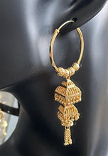 Load image into Gallery viewer, Large hoop/dangle earrings 6065