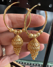 Load image into Gallery viewer, Large hoop/dangle earrings 6068