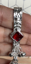 Load image into Gallery viewer, Waist jhoomka 6106 PN ( the silver coating at the top of hook has come away )