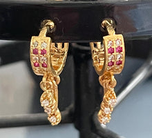 Load image into Gallery viewer, Tiny hoop earings 6027
