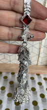 Load image into Gallery viewer, Waist jhoomka 6106 PN ( the silver coating at the top of hook has come away )