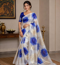 Load image into Gallery viewer, Orgenza saree 4075