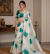 Load image into Gallery viewer, Orgenza saree 4076