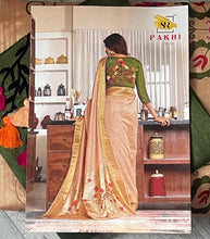 Load image into Gallery viewer, Cotton silk saree 312