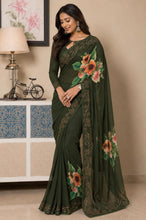 Load image into Gallery viewer, Georgette saree ready to dispatch I Uk/351