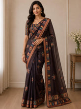 Load image into Gallery viewer, Sabyasachi inspired print saree 1743