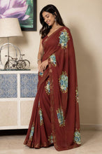 Load image into Gallery viewer, Georgette saree ready to dispatch in uk/352