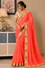 Load image into Gallery viewer, Georgette saree/260