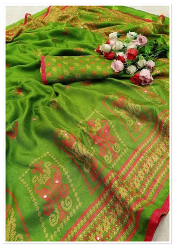 Linen jute silk saree 1386