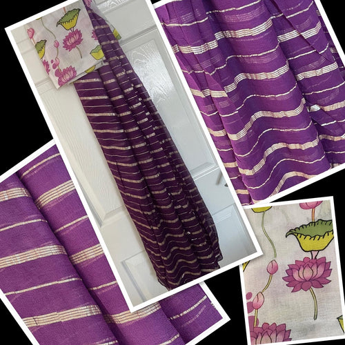 Viscose silk saree1699