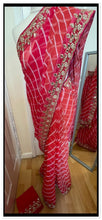 Load image into Gallery viewer, Georgette saree 935