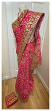 Load image into Gallery viewer, Silk saree 1123 ( with mixed fibres)