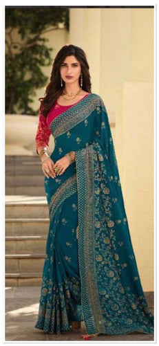 Georgette saree 945