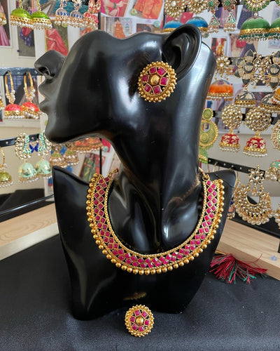 High neck set 1609