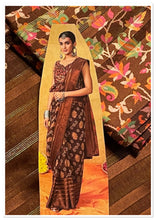 Load image into Gallery viewer, Cotton mulmul saree 1304
