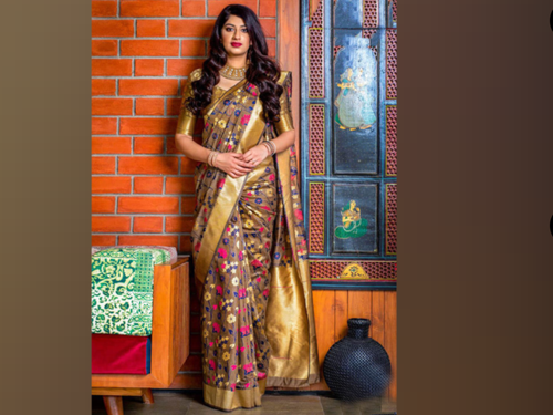Rich heavy silk saree 246