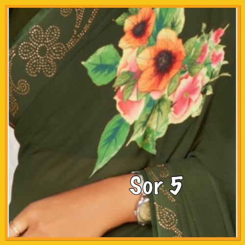 georgette saree 351