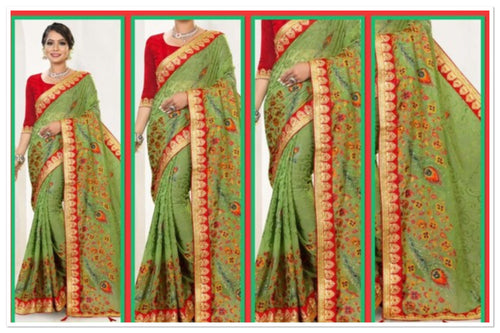 Georgette saree 959