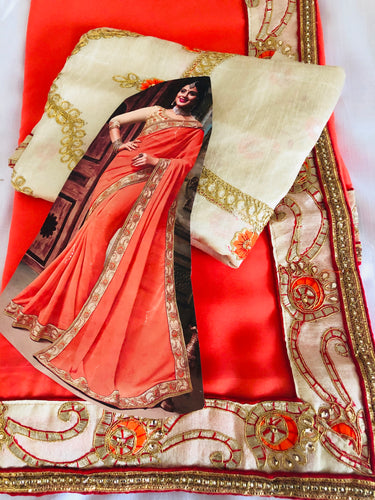 Georgette saree 260