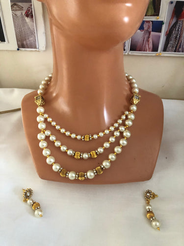 Retro beaded set 190