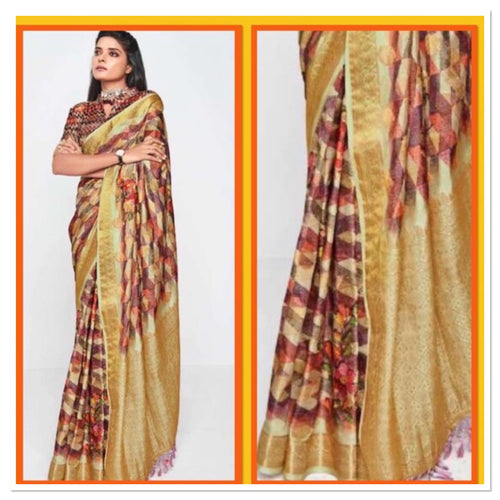 Semi Silk saree 1195