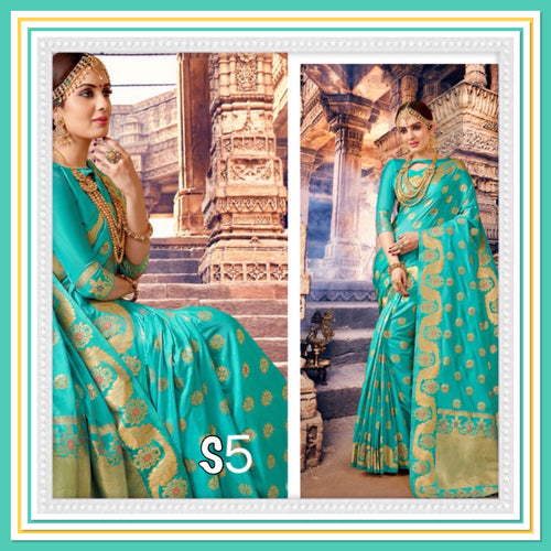 Semi silk weaving saree 377