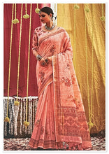Load image into Gallery viewer, Cotton/linen saree1592