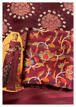 Load image into Gallery viewer, Cotton mulmul saree 1306
